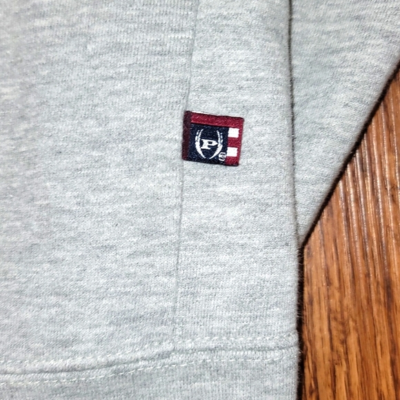 Phat Farm jacket heavy 100% cotton material gray zip up, 90's Y2K style - Picture 10 of 11